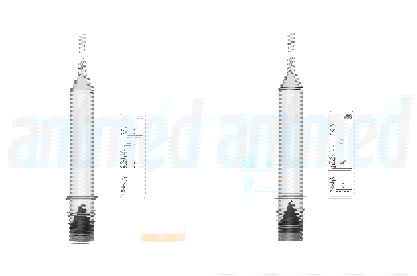 Système de seringue multipatient de 12 heures